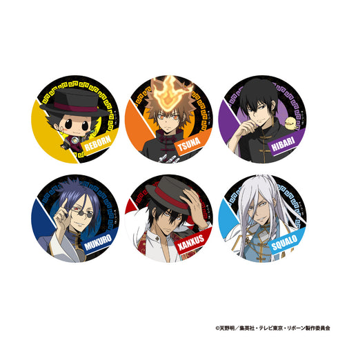 『家庭教師ヒットマンREBORN!』トレーディングメタリック缶バッジ【BOX】