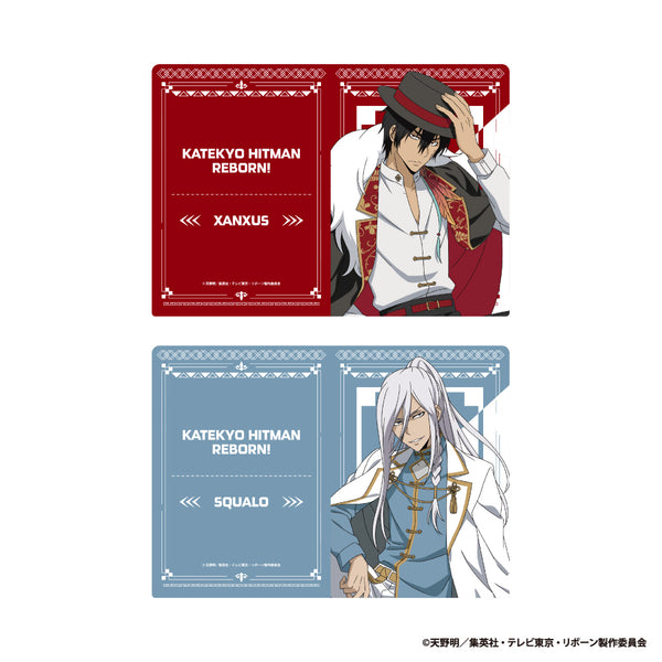 『家庭教師ヒットマンREBORN!』ミニクリアファイルセット【XANXUS&スペルビ・スクアーロ】