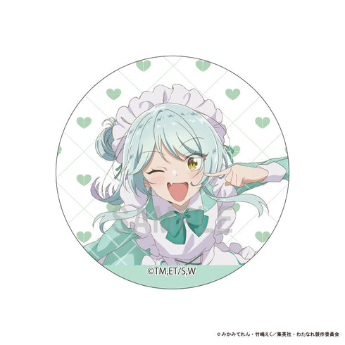 『わたしが恋人になれるわけないじゃん、ムリムリ!(※ムリじゃなかった!?)』缶バッジ 小柳 香穂 カラフルメイドver