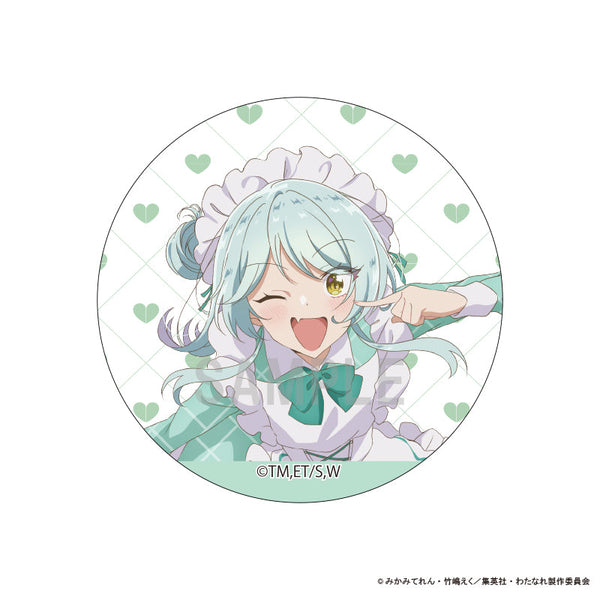 『わたしが恋人になれるわけないじゃん、ムリムリ!(※ムリじゃなかった!?)』缶バッジ 小柳 香穂 カラフルメイドver