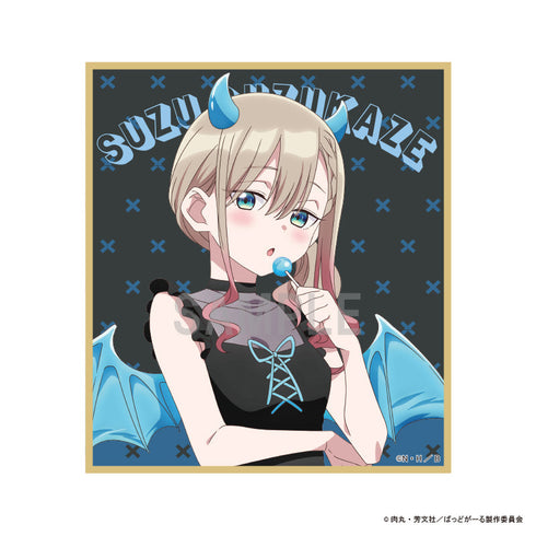 『ばっどがーる』ミニ色紙 涼風 涼 小悪魔ver