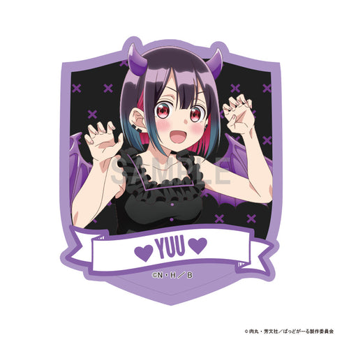 『ばっどがーる』ダイカットステッカー 優谷 優 小悪魔ver