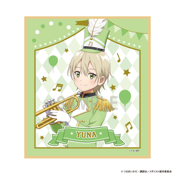 『メダリスト』ミニ色紙 八木夕凪 マーチングバンドver