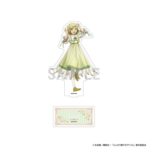 "The Atelier of the Pointed Hat" BIG Acrylic Stand: Coco Dress-Up & Flower Ver.