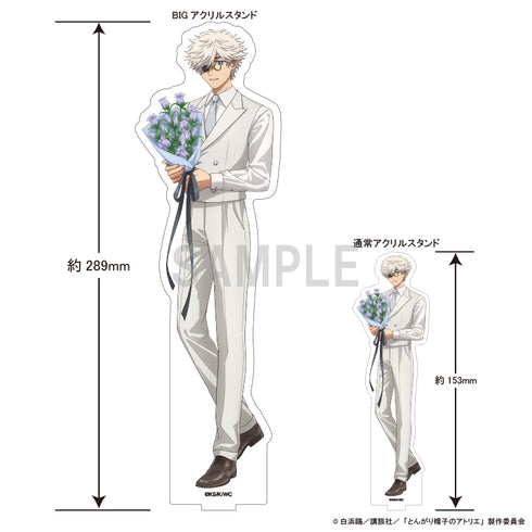 "The Atelier of the Pointed Hat" BIG Acrylic Stand - Keyfree Dress-Up & Flower Ver.