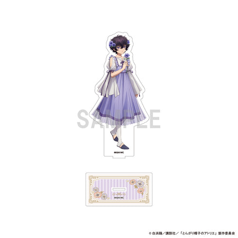 "The Atelier of the Pointed Hat" BIG Acrylic Stand: Agate Dress-Up & Flower Ver.