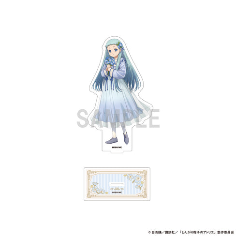 "The Atelier of the Pointed Hat" BIG Acrylic Stand: Riche Dress-Up & Flower Ver.