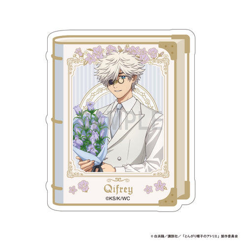 "The Atelier of the Pointed Hat" Die-Cut Stickers: Keyfree Dress-Up & Flower Ver.