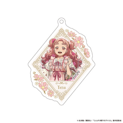 《尖顶帽工作室》亚克力钥匙扣系列 换装&花卉版【礼盒装】