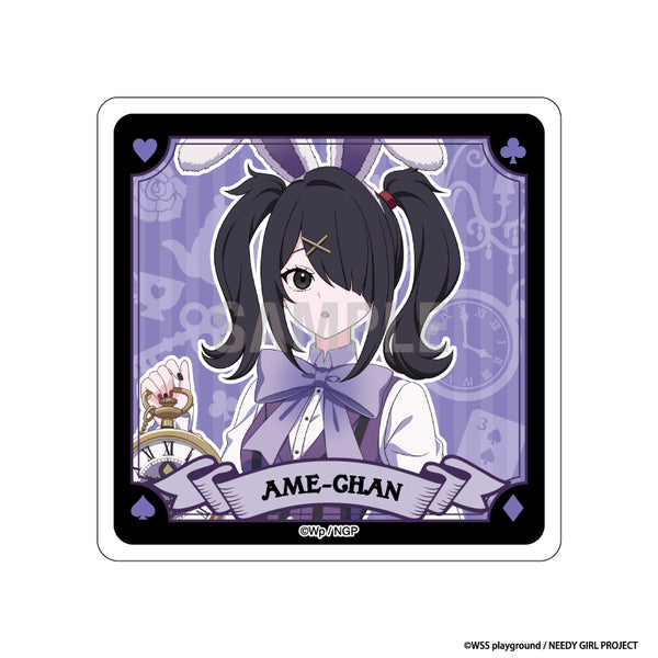 『NEEDY GIRL OVERDOSE』アクリルコースター あめちゃん 白うさぎver
