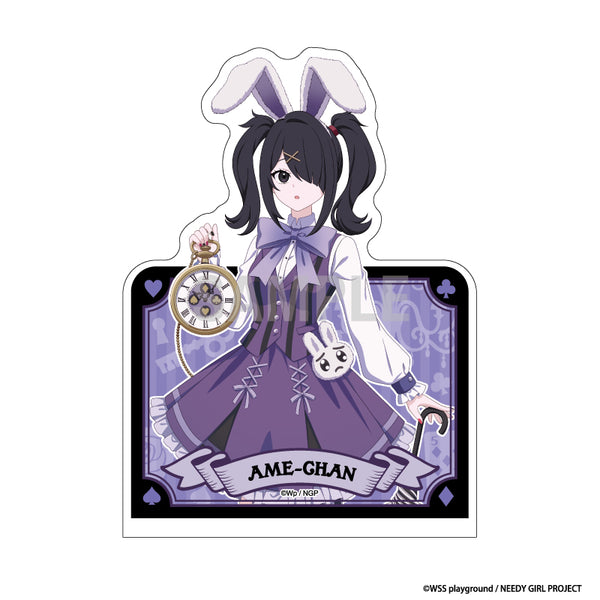 『NEEDY GIRL OVERDOSE』アクリルブックエンド あめちゃん 白うさぎver