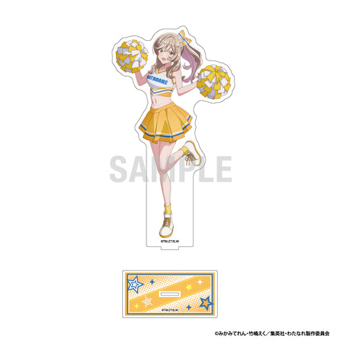 "There's No Way I Could Be a Girlfriend—No Way, No Way! (*Or was it possible after all!?)" BIG Acrylic Stand: Shion Sena (Cheerleader Ver.)