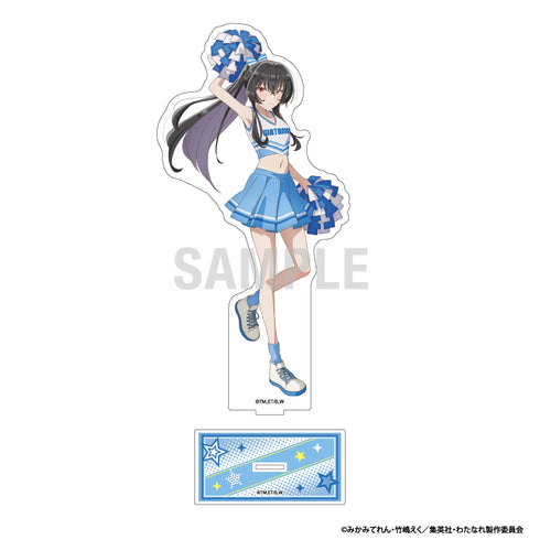 "There's no way I could ever be a girlfriend—no way, no way! (*Or was it possible after all!?)" BIG Acrylic Stand: Kototsuki (Cheerleader Ver.)