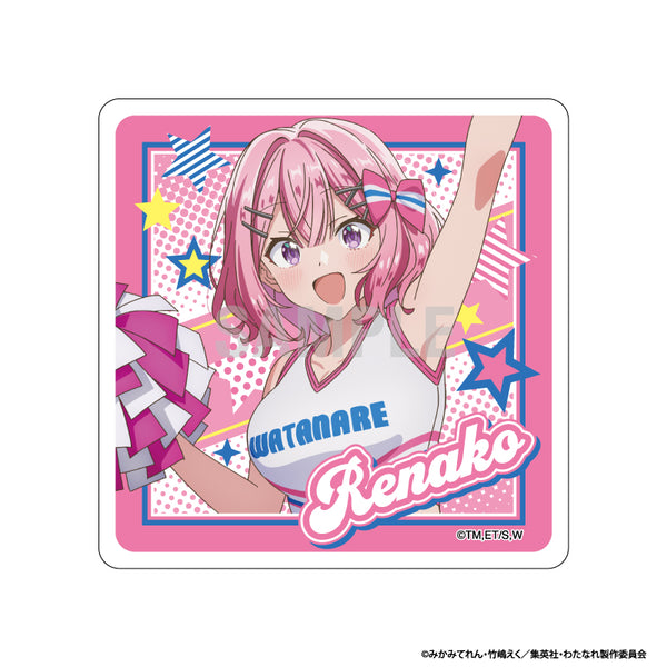 "There's No Way I Could Be a Girlfriend—No Way, No Way! (*Or was it possible after all!?)" Acrylic Coaster: Rena Ko Amori, Cheerleader Ver.