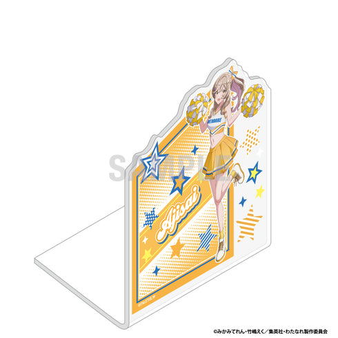 "There's No Way I Could Be a Girlfriend—No Way, No Way! (*Or was it possible!?)" Acrylic Bookend: Shiyoka Sena (Cheerleader Ver.)