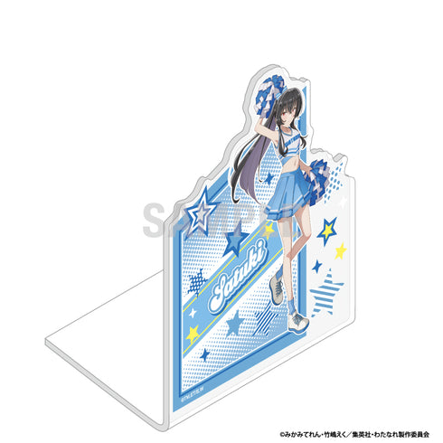 "There's no way I could ever be a girlfriend—no way, no way! (*Or was it possible after all!?)" Acrylic Bookend: Kototsuki (Cheerleader Ver.)