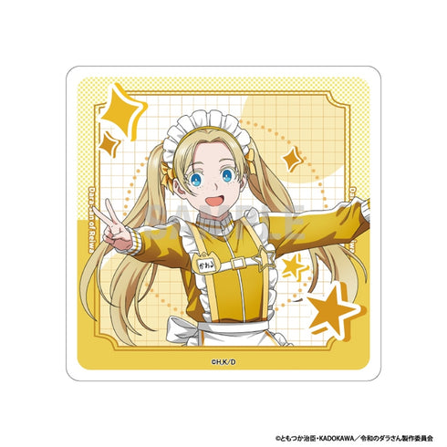 "Reiwa's Dara-san" Acrylic Coaster by Kaoru Mitsukiya—Jersey-Made Version