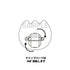"Reiwa's Dara-san" Acrylic Memo Clip by Kaoru Mitsukiya—Jersey-Made Version
