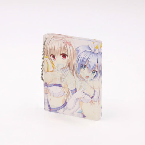 『かけぬけ青春スパーキング』アクリルブロックキーホルダー 理々・栞里【202607再販】