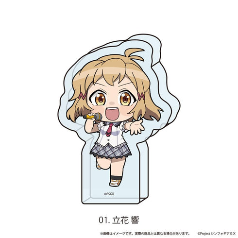 『戦姫絶唱シンフォギアGX』ミニアクリルブロック「戦姫絶唱シンフォギアGX」01/立花響(ライブver.)