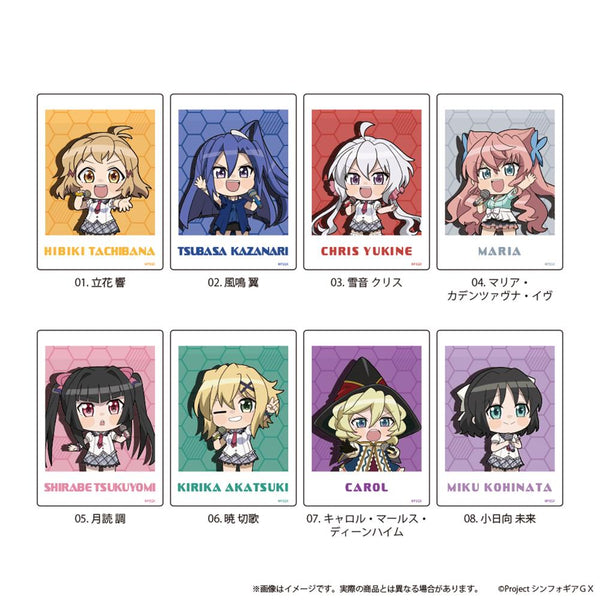 『戦姫絶唱シンフォギアGX』きゃぷか「戦姫絶唱シンフォギアGX」01/トレーディング(全8種)(ライブver.)