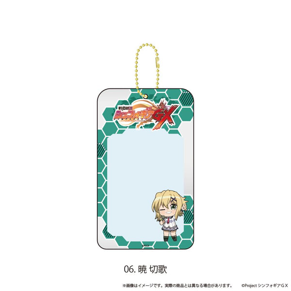 『戦姫絶唱シンフォギアGX』カードホルダー「戦姫絶唱シンフォギアGX」06/暁切歌(ライブver.)