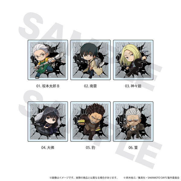 『SAKAMOTO DAYS』アクリルマグネット02/【BOX2】トレーディング(全6種)(ここバトver.)