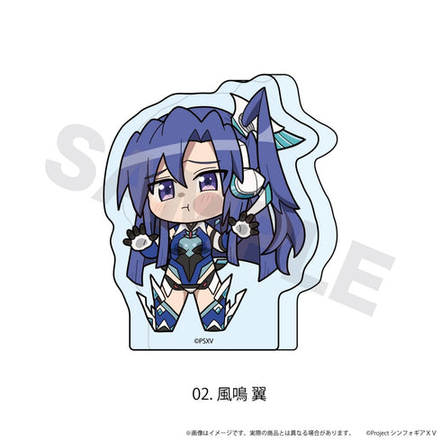 『戦姫絶唱シンフォギアXV』ミニアクリルブロック02/風鳴翼(ここぺたver.)