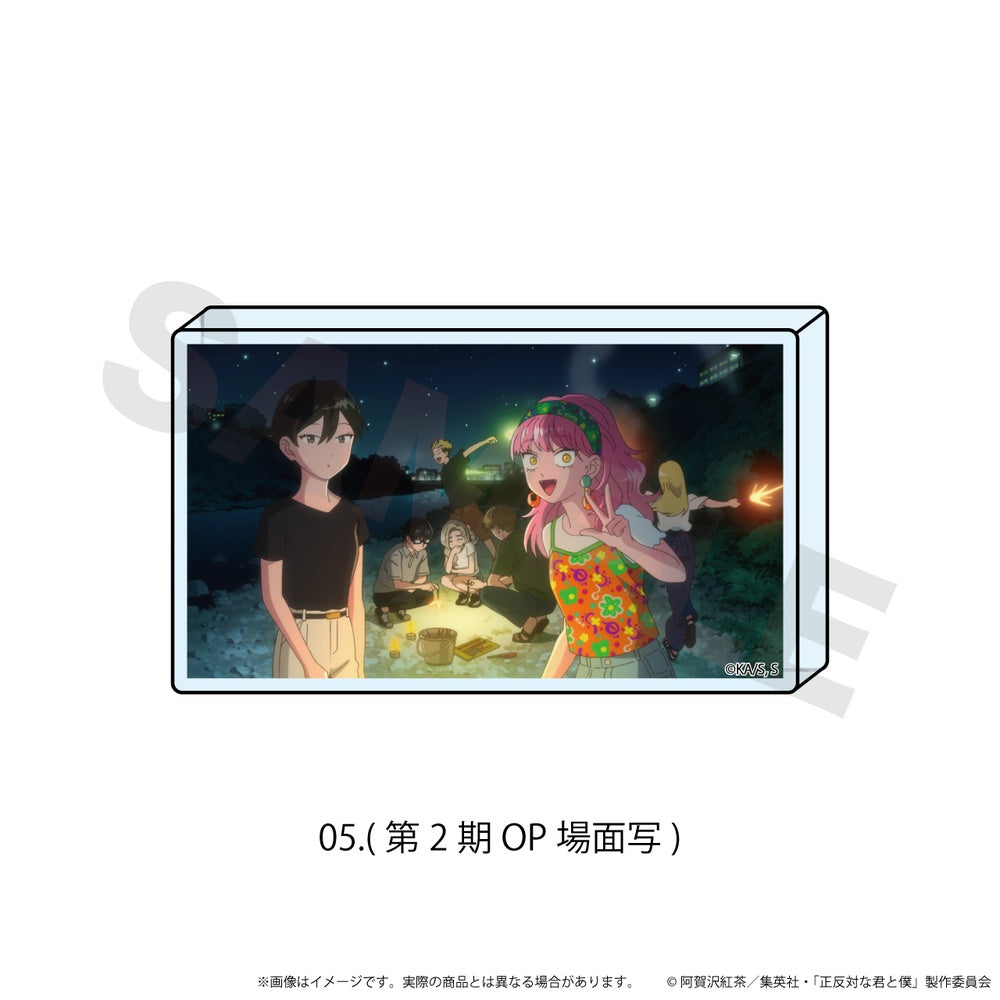 正反対な君と僕』ミニアクリルブロック05/(第2期OP場面写) - Anime