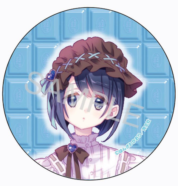 『アイドルビーバック!』缶バッジ チョコミントVer. 水沢慈雨