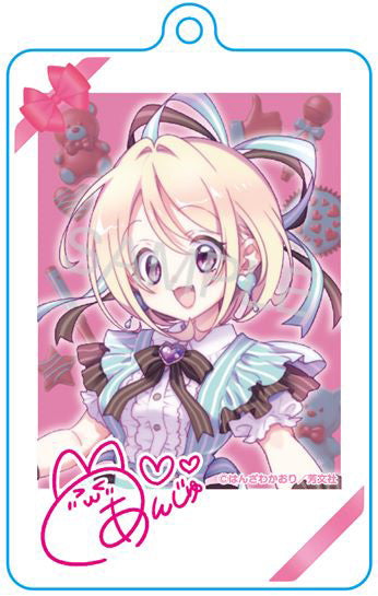 『アイドルビーバック!』チェキ風アクリルキーホルダー チョコミントVer. 桜井あんじゅ