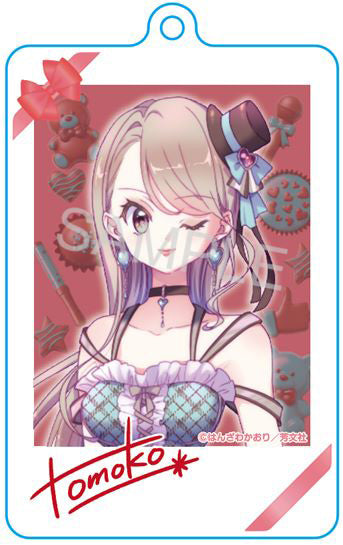 『アイドルビーバック!』チェキ風アクリルキーホルダー チョコミントVer. 紅谷朝子