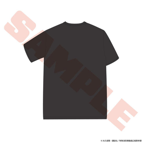 『炎炎ノ消防隊 参ノ章』ピクセルキャラTシャツ ブラック XXL