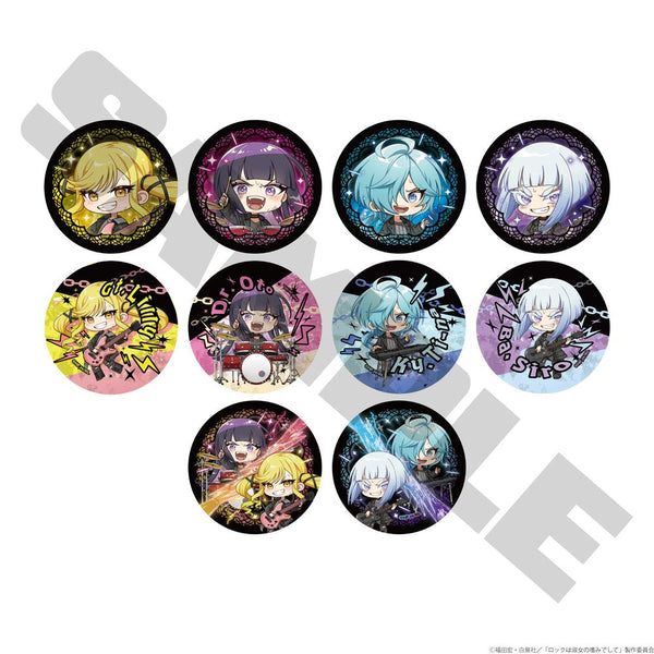 『ロックは淑女の嗜みでして』トレーディング缶バッジ【BOX】