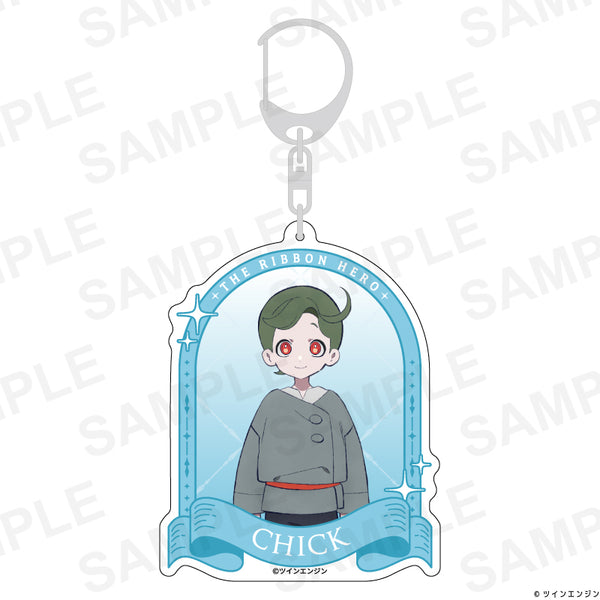 《THE RIBBON HERO 絲帶英雄》壓克力鑰匙圈 蒂克