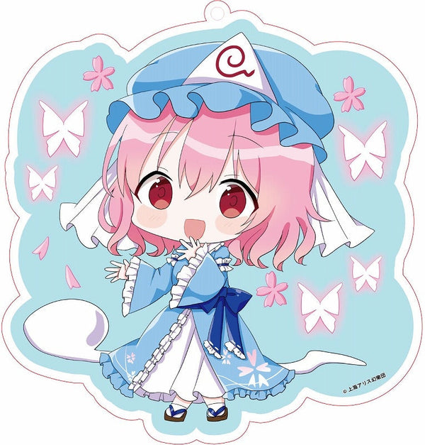 『東方プロジェクト』Bigアクリルキーホルダー 西行寺幽々子