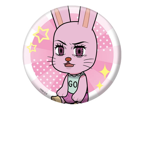 『ギャグマンガ日和GO』ぺたん娘缶バッジ うさみちゃん