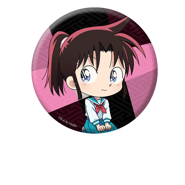 『真・侍伝YAIBA』ぺたん娘缶バッジ 峰 さやか