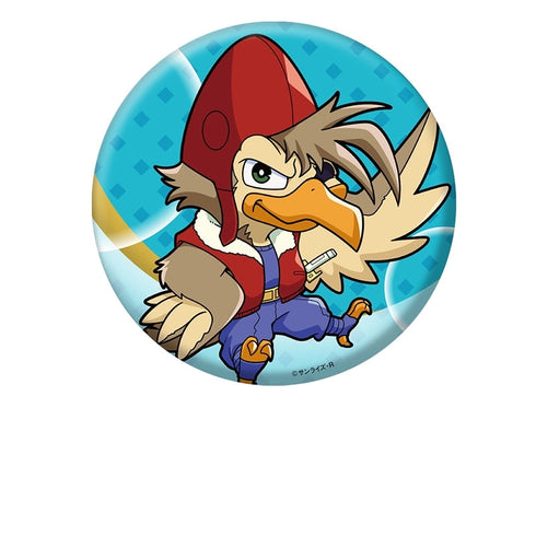 『魔神英雄伝ワタル』ぺたん娘缶バッジ 渡部クラマ