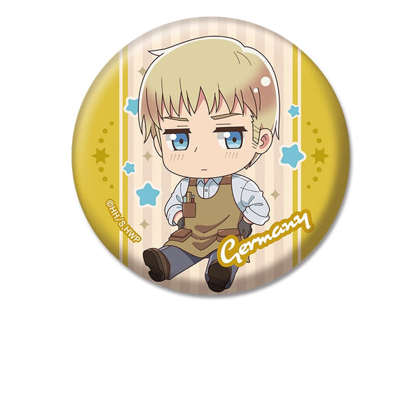 『ヘタリア World★Stars』ぺたん娘缶バッジ ドイツ