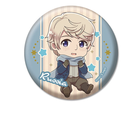 『ヘタリア World★Stars』ぺたん娘缶バッジ ロシア