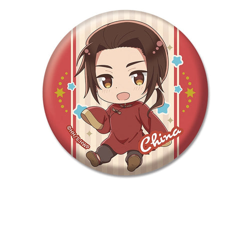 『ヘタリア World★Stars』ぺたん娘缶バッジ 中国