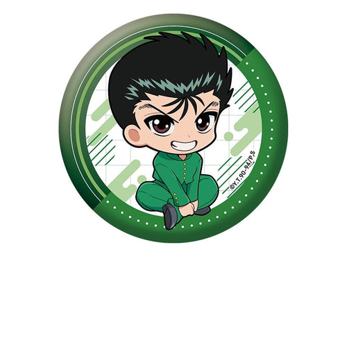 『幽☆遊☆白書』ぺたん娘缶バッジ 浦飯幽助