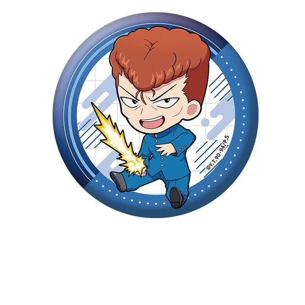 『幽☆遊☆白書』ぺたん娘缶バッジ 桑原和真