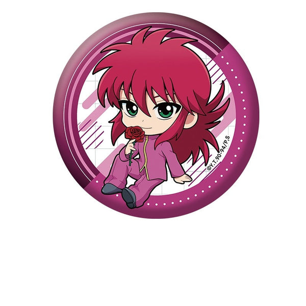 『幽☆遊☆白書』ぺたん娘缶バッジ 蔵馬