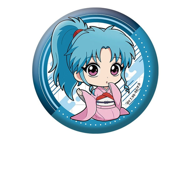 『幽☆遊☆白書』ぺたん娘缶バッジ ぼたん