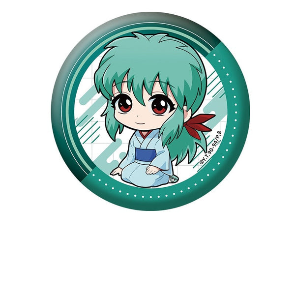 『幽☆遊☆白書』ぺたん娘缶バッジ 雪菜