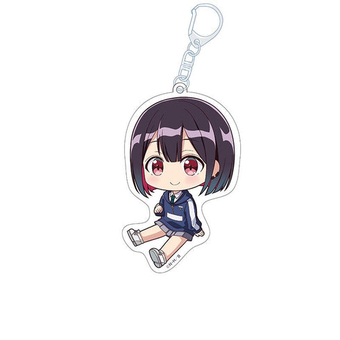 『ばっどがーる』ぺたん娘アクリルキーホルダー 優谷 優