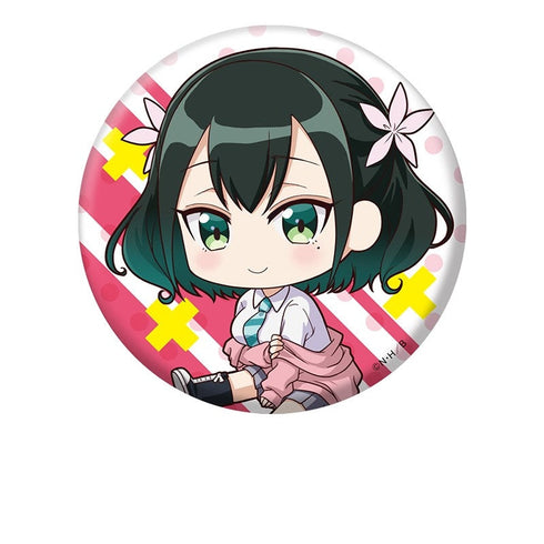 『ばっどがーる』ぺたん娘缶バッジ 瑠璃葉るら