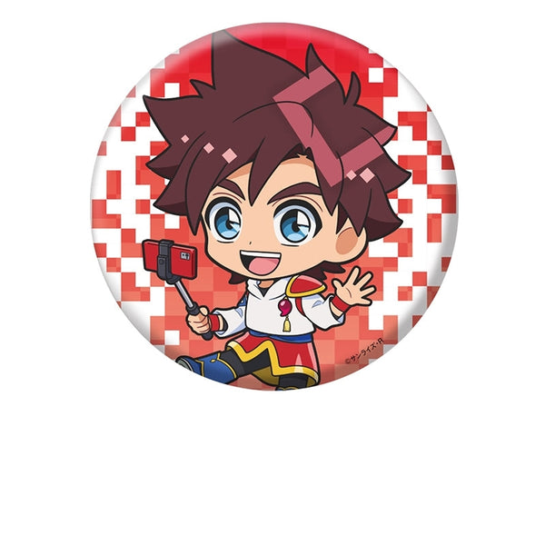 『魔神英雄伝ワタル』魔神創造伝ワタル ぺたん娘缶バッジ 星部ワタル